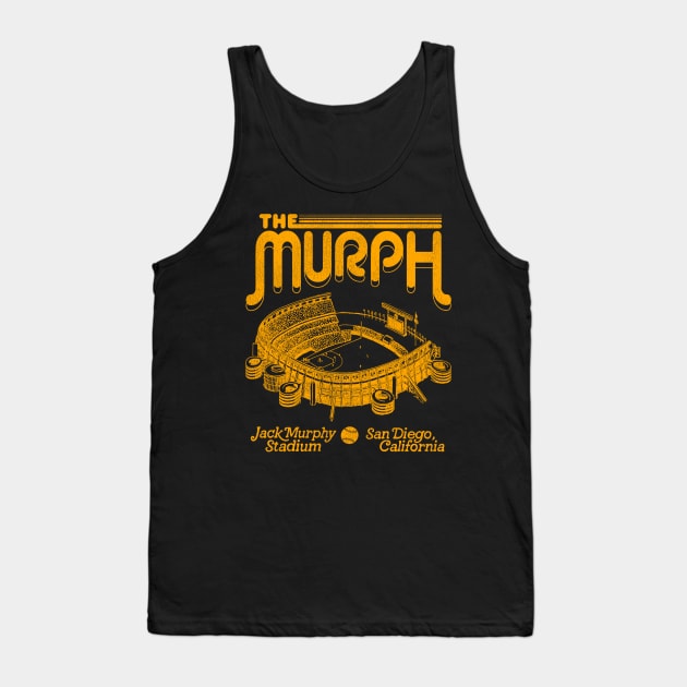 THE MURPH Defunct Jack Murphy Stadium Tank Top by darklordpug